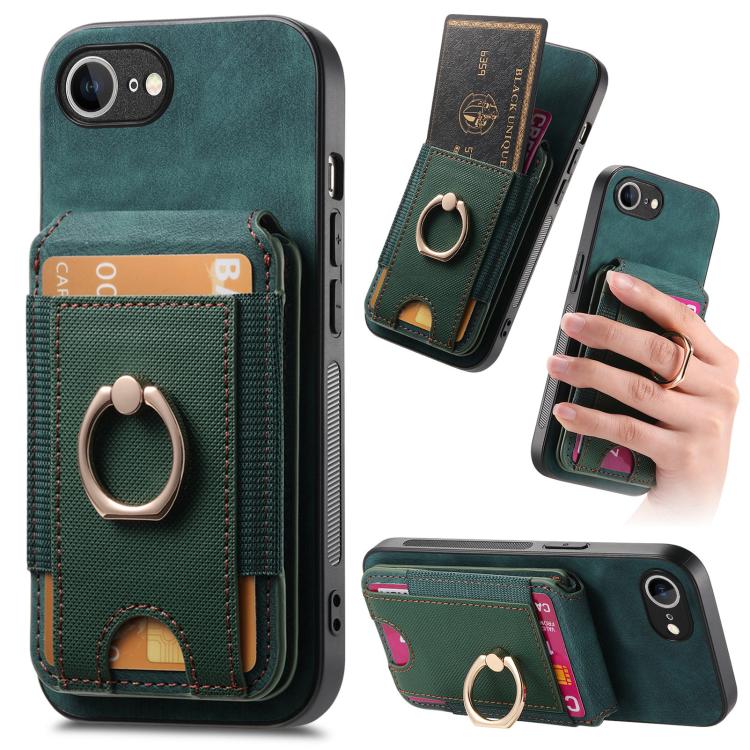 Peňaženkové puzdro Unique Wallet zelené – Apple iPhone 16e / 17e | Lacné Kryty Lacné Kryty | Peňaženkové puzdro Unique Wallet zelené – Apple iPhone 16e / 17e | Lacné Kryty