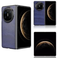 Lacné Kryty | Zadný kryt Crocodile Texture modrý – Huawei Mate X6 | Lacné Kryty