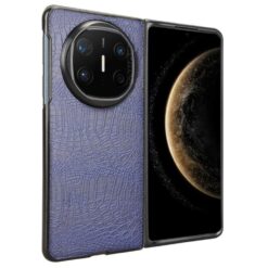 Lacné Kryty | Zadný kryt Crocodile Texture modrý – Huawei Mate X6 | Lacné Kryty
