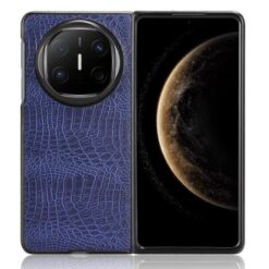 Lacné Kryty | Zadný kryt Crocodile Texture modrý – Huawei Mate X6 | Lacné Kryty
