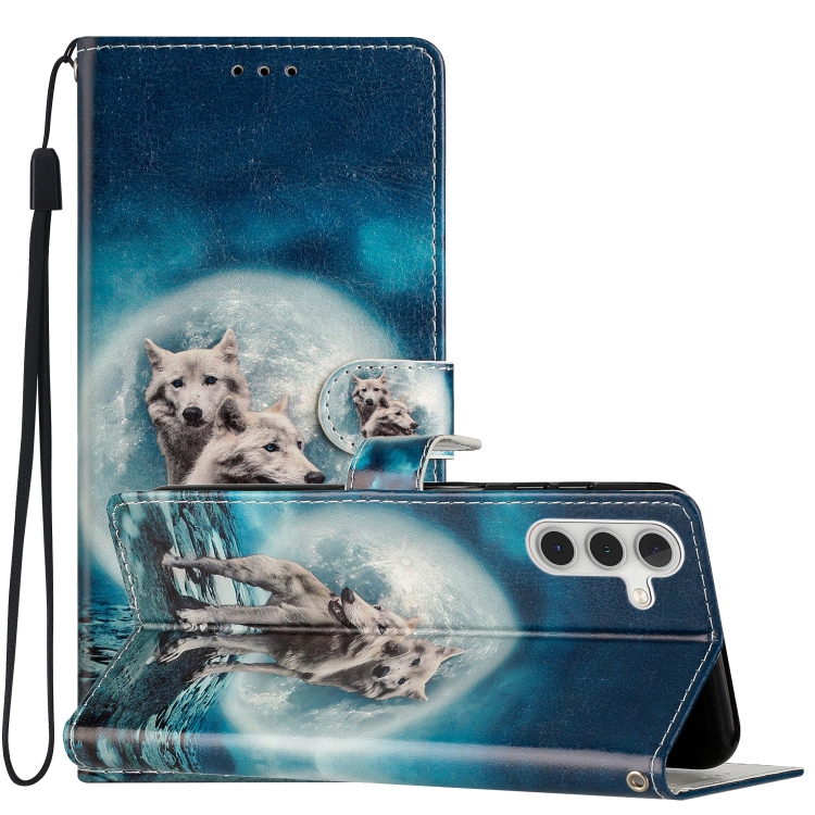 Knižkové puzdro Trendy Cross case Vlky – Samsung Galaxy A26 | Lacné Kryty Lacné Kryty | Knižkové puzdro Trendy Cross case Vlky – Samsung Galaxy A26 | Lacné Kryty
