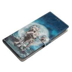 Lacné Kryty | Knižkové puzdro Trendy Cross case Vlky – Samsung Galaxy A36 | Lacné Kryty