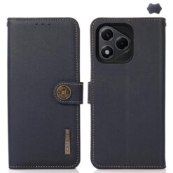 Lacné Kryty | Kožené puzdro Khazneh Business case modré – Honor 400 Lite | Lacné Kryty