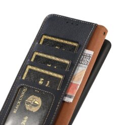 Lacné Kryty | Kožené puzdro Khazneh Business case modré – Honor 400 Lite | Lacné Kryty