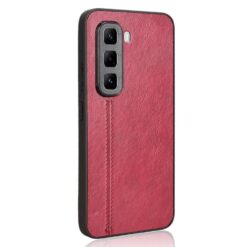 Kryt Shockproof Sewing Cow Pattern červený – Infinix Hot 50 Pro