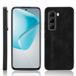 Lacné Kryty | Kryt Shockproof Sewing Cow Pattern čierny – Infinix Hot 50 Pro | Lacné Kryty