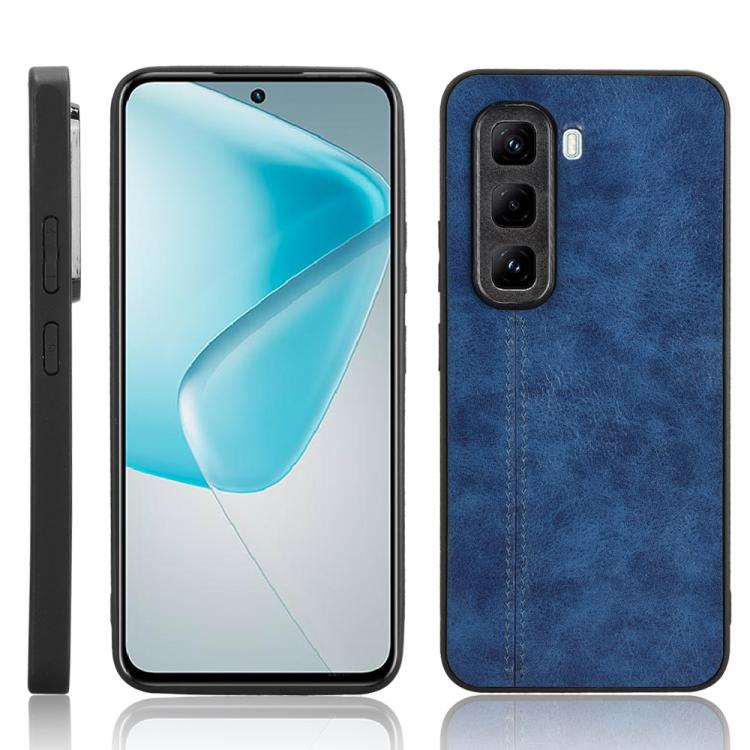 Kryt Shockproof Sewing Cow Pattern modrý – Infinix Hot 50 Pro | Lacné Kryty Lacné Kryty | Kryt Shockproof Sewing Cow Pattern modrý – Infinix Hot 50 Pro | Lacné Kryty