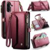 Multifunkčné peňaženkové puzdro CaseMe Business case ružové – Samsung Galaxy A56 | Lacné Kryty Lacné Kryty | Multifunkčné peňaženkové puzdro CaseMe Business case ružové – Samsung Galaxy A56 | Lacné Kryty