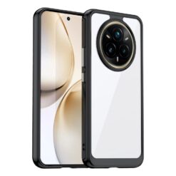 Ochranný kryt Colorful Acrylic case čierny – Realme 14 Pro+ (14 Pro Plus)