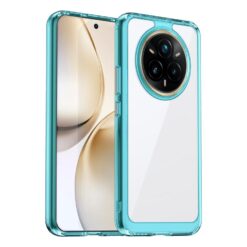 Ochranný kryt Colorful Acrylic case transparentno-modrý – Realme 14 Pro+ (14 Pro Plus)