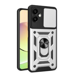 Odolný kryt CamCover Armor strieborný – Samsung Galaxy A06