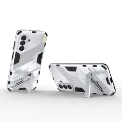 Lacné Kryty | Odolný Kryt Punk armor case biely – Samsung Galaxy A26 | Lacné Kryty