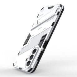 Lacné Kryty | Odolný Kryt Punk armor case biely – Samsung Galaxy A26 | Lacné Kryty