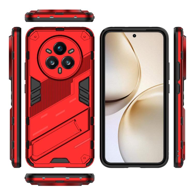 Odolný Kryt Punk armor case červený – Realme 14 Pro+ (14 Pro Plus) | Lacné Kryty Lacné Kryty | Odolný Kryt Punk armor case červený – Realme 14 Pro+ (14 Pro Plus) | Lacné Kryty