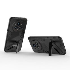 Lacné Kryty | Odolný Kryt Punk armor case čierny – Realme 14 Pro+ (14 Pro Plus) | Lacné Kryty