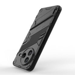 Lacné Kryty | Odolný Kryt Punk armor case čierny – Xiaomi Poco F7 Pro | Lacné Kryty