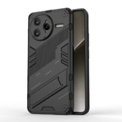 Lacné Kryty | Odolný Kryt Punk armor case čierny – Xiaomi Poco F7 Ultra | Lacné Kryty