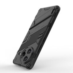 Lacné Kryty | Odolný Kryt Punk armor case čierny – Xiaomi Poco F7 Ultra | Lacné Kryty