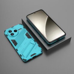 Lacné Kryty | Odolný Kryt Punk armor case modrý – Xiaomi Poco F7 Pro | Lacné Kryty