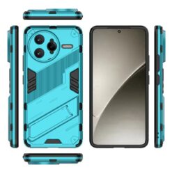 Lacné Kryty | Odolný Kryt Punk armor case modrý – Xiaomi Poco F7 Ultra | Lacné Kryty
