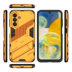Lacné Kryty | Odolný Kryt Punk armor case oranžový – Samsung Galaxy A26 | Lacné Kryty