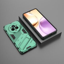 Lacné Kryty | Odolný Kryt Punk armor case zelený – Realme 14 Pro | Lacné Kryty