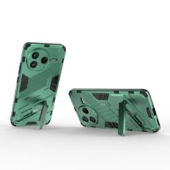 Lacné Kryty | Odolný Kryt Punk armor case zelený – Xiaomi Poco F7 Pro | Lacné Kryty