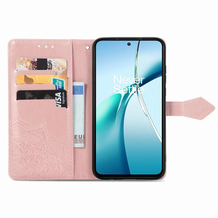 Peňaženkové puzdro Embossing Pattern Mandala Flower ružové – Nothing Phone (3a) | Lacné Kryty Lacné Kryty | Peňaženkové puzdro Embossing Pattern Mandala Flower ružové – Nothing Phone (3a) | Lacné Kryty