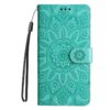 Peňaženkové puzdro Embossing Pattern Slnečnica fialové – Vivo Y19s | Lacné Kryty Lacné Kryty | Peňaženkové puzdro Embossing Pattern Slnečnica fialové – Vivo Y19s | Lacné Kryty