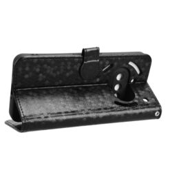 Peňaženkové puzdro Honeycomb Dot Texture Case čierne – Nothing Phone (3a) | Lacné Kryty Lacné Kryty | Peňaženkové puzdro Honeycomb Dot Texture Case čierne – Nothing Phone (3a) | Lacné Kryty