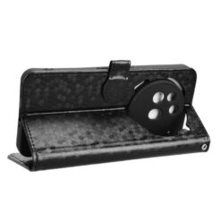 Lacné Kryty | Peňaženkové puzdro Honeycomb Dot Texture Case čierne – Nothing Phone (3a) Pro | Lacné Kryty