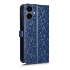 Lacné Kryty | Peňaženkové puzdro Honeycomb Dot Texture Case modré – Samsung Galaxy A06 | Lacné Kryty