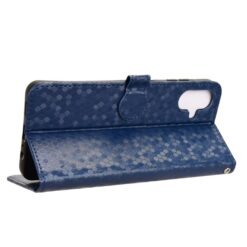 Lacné Kryty | Peňaženkové puzdro Honeycomb Dot Texture Case modré – Samsung Galaxy A06 | Lacné Kryty