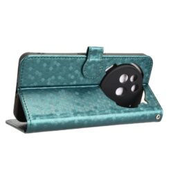 Lacné Kryty | Peňaženkové puzdro Honeycomb Dot Texture Case zelené – Nothing Phone (3a) Pro | Lacné Kryty