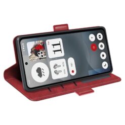 Peňaženkové puzdro Magnetic fresh case červené – Nothing Phone (3a) | Lacné Kryty Lacné Kryty | Peňaženkové puzdro Magnetic fresh case červené – Nothing Phone (3a) | Lacné Kryty