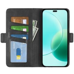 Lacné Kryty | Peňaženkové puzdro Magnetic fresh case čierne – Honor 400 Lite | Lacné Kryty