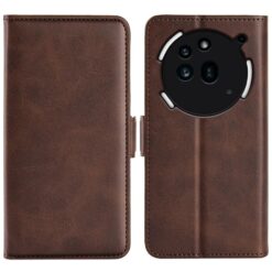 Lacné Kryty | Peňaženkové puzdro Magnetic fresh case tmavohnedé – Nothing Phone (3a) Pro | Lacné Kryty