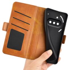 Peňaženkové puzdro Magnetic fresh case žlté – Nothing Phone (3a) | Lacné Kryty Lacné Kryty | Peňaženkové puzdro Magnetic fresh case žlté – Nothing Phone (3a) | Lacné Kryty