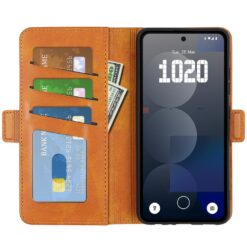 Lacné Kryty | Peňaženkové puzdro Magnetic fresh case žlté – Nothing Phone (3a) Pro | Lacné Kryty