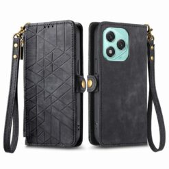 Lacné Kryty | Peňaženkové puzdro Purse case čierne – Honor 400 Lite | Lacné Kryty