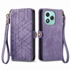 Lacné Kryty | Peňaženkové puzdro Purse case fialové – Honor 400 Lite | Lacné Kryty