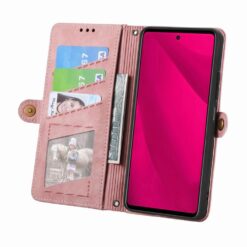Peňaženkové puzdro Purse case ružové – Honor 400 Lite | Lacné Kryty Lacné Kryty | Peňaženkové puzdro Purse case ružové – Honor 400 Lite | Lacné Kryty