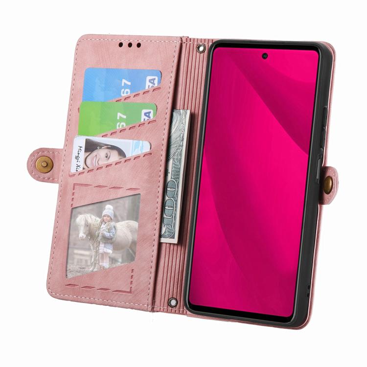 Peňaženkové puzdro Purse case ružové – Honor 400 Lite | Lacné Kryty Lacné Kryty | Peňaženkové puzdro Purse case ružové – Honor 400 Lite | Lacné Kryty