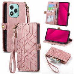 Peňaženkové puzdro Purse case ružové – Honor 400 Lite | Lacné Kryty Lacné Kryty | Peňaženkové puzdro Purse case ružové – Honor 400 Lite | Lacné Kryty