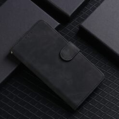 Lacné Kryty | Peňaženkové puzdro Solid čierne – Infinix Hot 50 Pro | Lacné Kryty