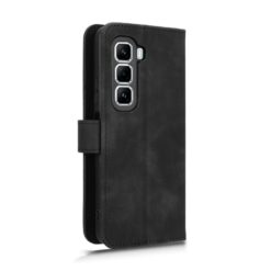 Lacné Kryty | Peňaženkové puzdro Solid čierne – Infinix Hot 50 Pro | Lacné Kryty
