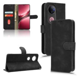 Peňaženkové puzdro Solid čierne – Vivo V50 | Lacné Kryty Lacné Kryty | Peňaženkové puzdro Solid čierne – Vivo V50 | Lacné Kryty