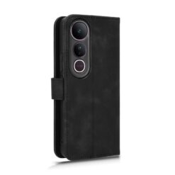 Peňaženkové puzdro Solid čierne – Vivo V50 Lite | Lacné Kryty Lacné Kryty | Peňaženkové puzdro Solid čierne – Vivo V50 Lite | Lacné Kryty