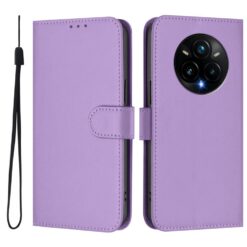 Peňaženkové puzdro Solid fialové – Realme 14 Pro+ (14 Pro Plus)