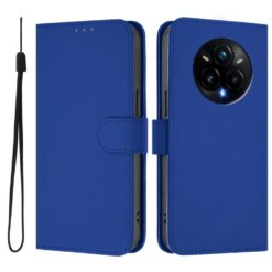 Peňaženkové puzdro Solid modré – Realme 14 Pro+ (14 Pro Plus)
